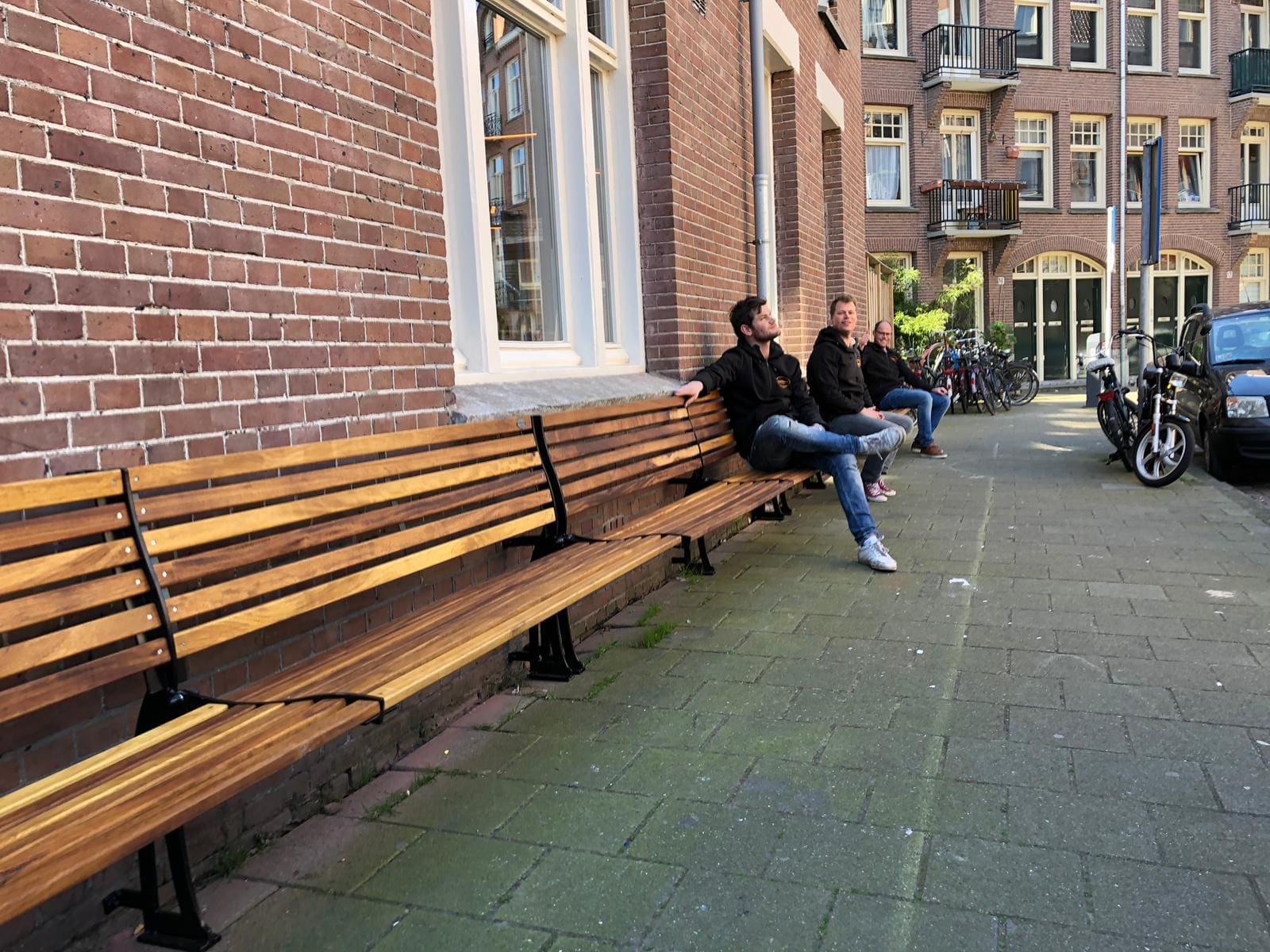 XL Gevelbank - staand, hangend óf zelfstaand - Afbeelding 10