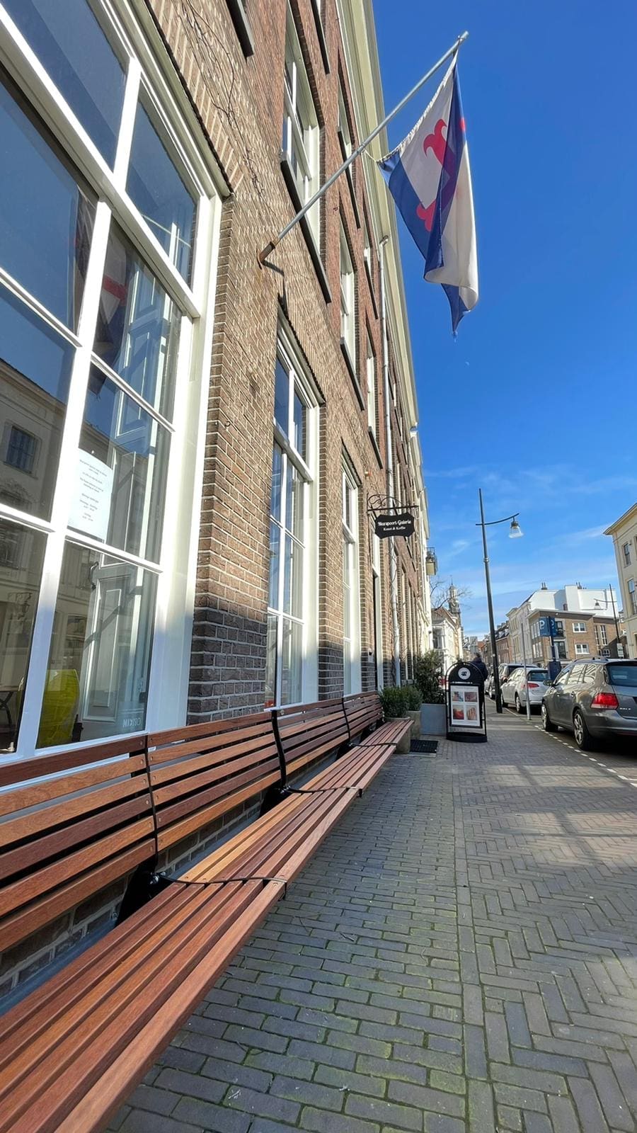 XL Gevelbank - staand, hangend óf zelfstaand - Afbeelding 2