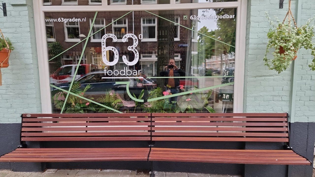 XL Gevelbank - staand, hangend óf zelfstaand - Afbeelding 18