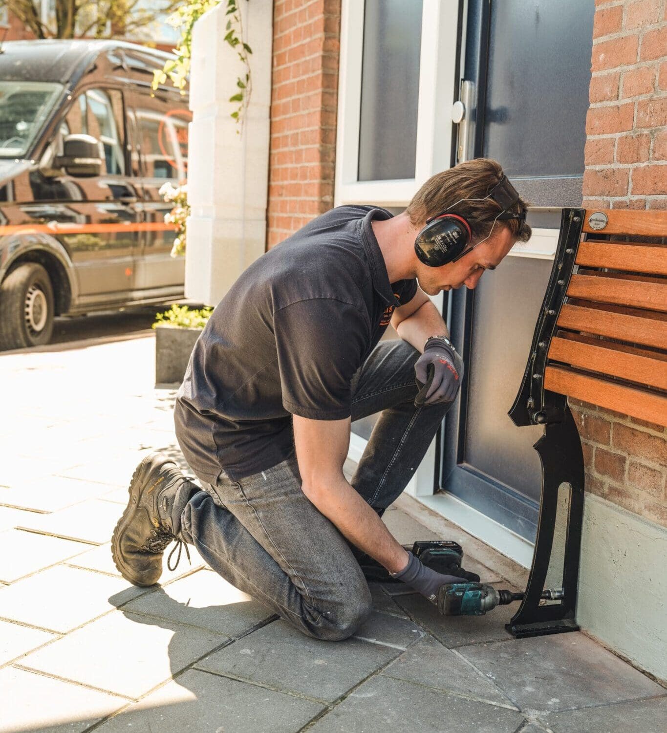 Montage service Gevelbank